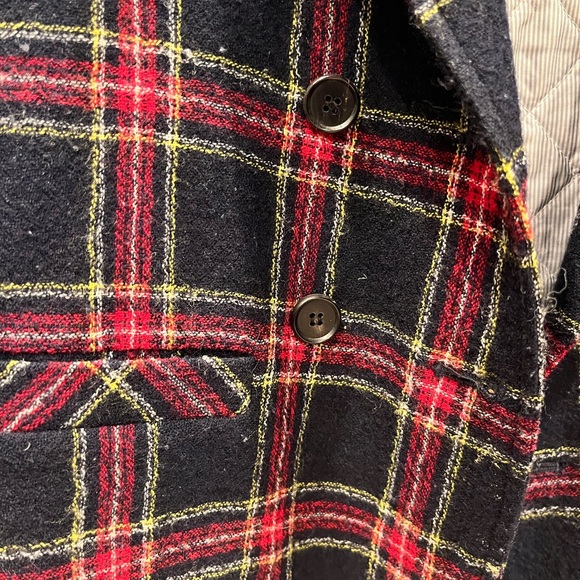 Boy Band of Outsiders - Small Plaid Jacket Blazer - Picture 4 of 6